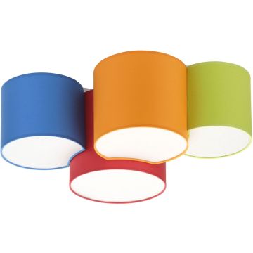 TK Lighting MONA KIDS 3276 Stropná lampa 4x15W/LED E27