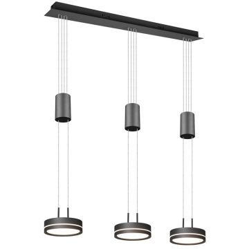 Trio FRANKLIN 326510342 Závesná lampa 3x9w/led 3000k 1050lm ip20