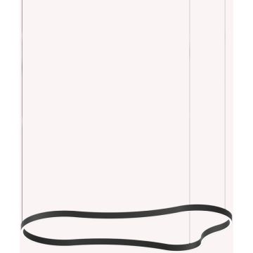 Ideal Lux WAVES 345277 Závesná lampa 1x54W/LED ip20