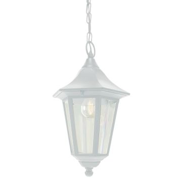 Norlys MODENA 351A/W Závesná lampa 1x9W/E27 IP54