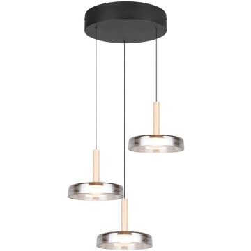 Trio CELESTE 354930332 Závesná lampa 3x22.5w/led 3000k 750lm ip20
