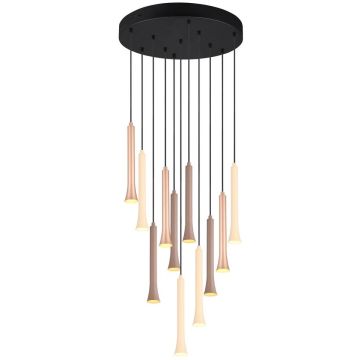 Trio FIATO 352091117 Závesná lampa 11x3w/led 2300+3000+4000k 1400lm ip20