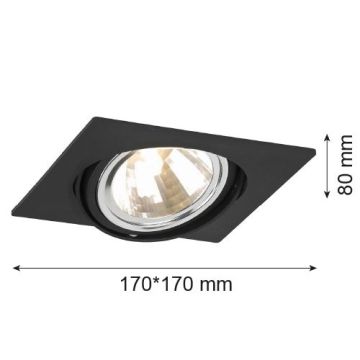 Argon OLIMP 3656 Vstavané downlight svetlo 1x6W/G9 IP20
