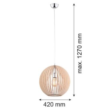 Argon PORTORYKO 3672 Závesná lampa 1x15W/E27 IP20