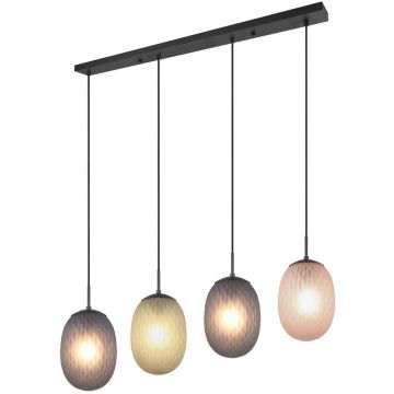 Trio FACETTE 364200417 Závesná lampa 4x25w/e27 ip20