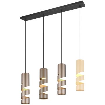 Trio STREAM 364000417 Závesná lampa 4x10w/gu10 ip20