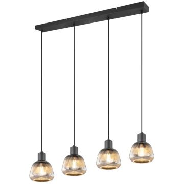Trio TARIFA 362800432 Závesná lampa 4x25w/e27 ip20