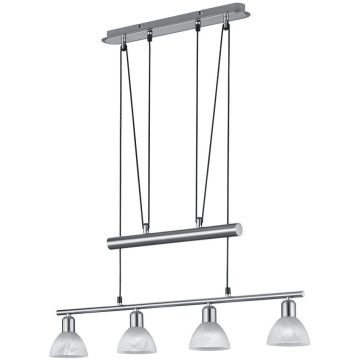 Trio LEVISTO 371010407 Závesná lampa 4x40w/e14 3000k 400lm ip20