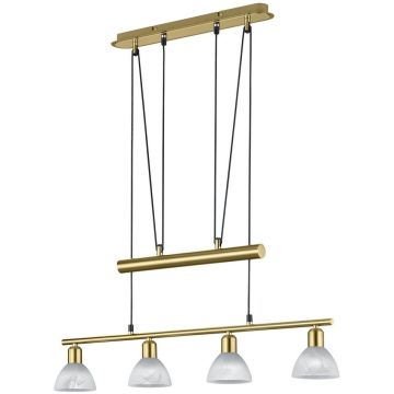 Trio LEVISTO 371010408 Závesná lampa 4x40w/e14 3000k 400lm ip20