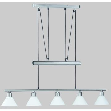 Trio STAMINA 3751051-07 Závesná lampa 5x40w/e14 ip20
