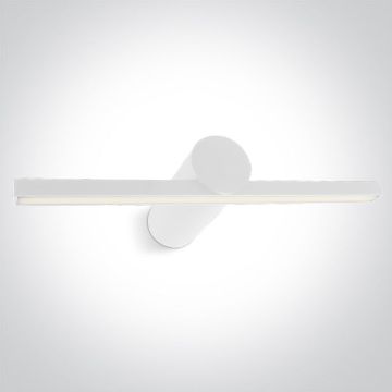 One Light Slim Mirror Lights 38108N/W/W Stena svietidlo 1x8W/LED 3000K 700lm IP44