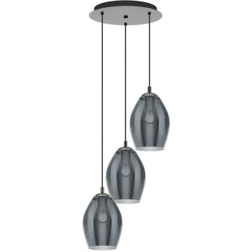 Eglo ESTANYS 39565 Závesná lampa 3x60W/E27 IP20