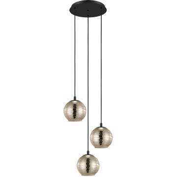 Eglo LEMORIETA 39685 Závesná lampa 3x40W/E27 IP20