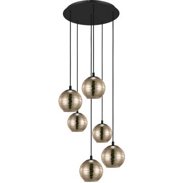 Eglo LEMORIETA 39687 Závesná lampa 6x40W/E27 IP20