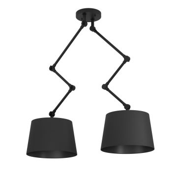 Eglo PISTUNIO 390113 Závesná lampa 2x40W/E27 IP20