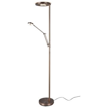 Trio BARRIE 424210304 Stojanová lampa 2x38w/led 2700+4000k 4000lm+600lm ip20