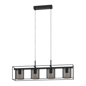 Eglo CATTERICK 43773 Závesná lampa 4x40W/E27 IP20