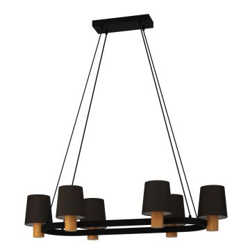 Eglo EDALE 43782 Závesná lampa 6x40W/E27 IP20
