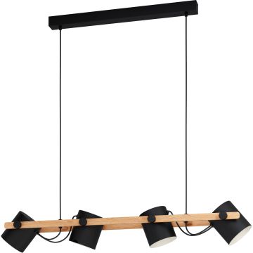 Eglo HORNWOOD 43424 Závesná lampa 4x40W/E27