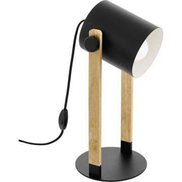 Eglo HORNWOOD 43519 Stolná lampa 1x28w/e27 ip20