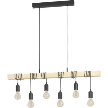 Eglo TOWNSHEND 43513 Závesná lampa 6x60w/e27 ip20