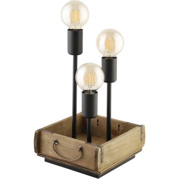 Eglo WOOTTON 43594 Stolná lampa 3X40W/E27 IP20