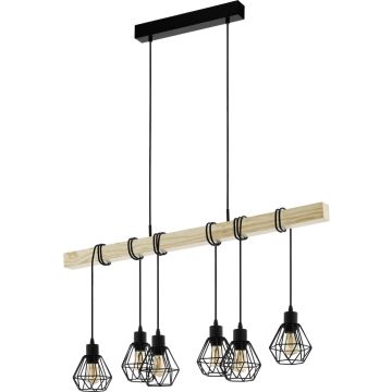 Eglo TOWNSHEND 5 44076 Závesná lampa 6x60w/e27 ip20