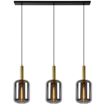 Lucide JOANET 45494/03/65 Závesná lampa 3x40w/e27 ip20