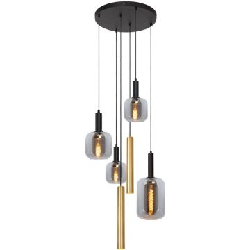 Lucide JOANET 45494/16/96 Závesná lampa 4x40w/e27 ip20