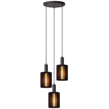 Lucide LAMBRES 45410/13/30 Závesná lampa 3x40w/e27 ip20