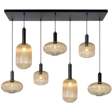 Lucide MALOTO 45386/07/62 Závesná lampa 7x40w/e27 ip20