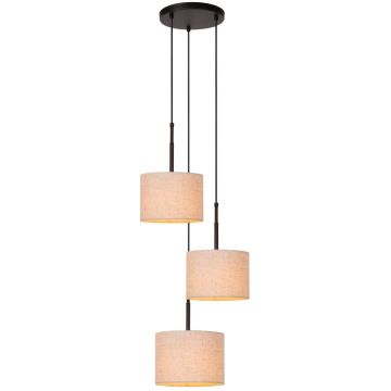 Lucide MAYA 45409/13/38 Závesná lampa 3x40w/e27 ip20