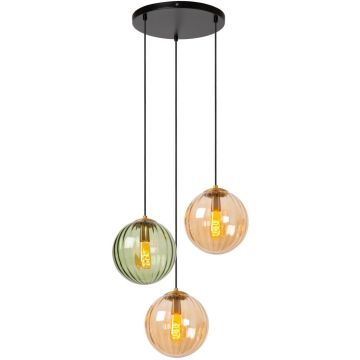 Lucide MONSARAZ 45493/03/33 Závesná lampa 3x40w/e27 ip20