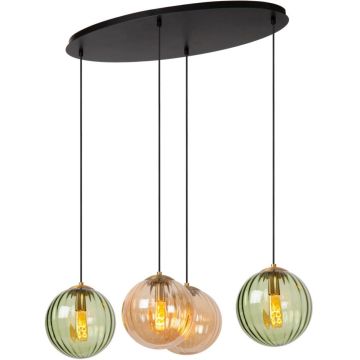 Lucide MONSARAZ 45493/04/33 Závesná lampa 4x40w/e27 ip20