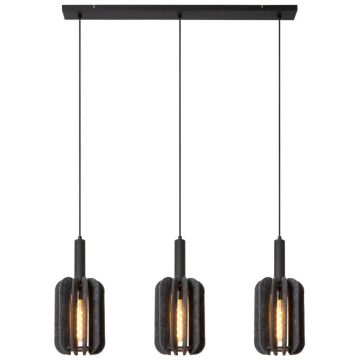 Lucide RAFAL 45492/03/36 Závesná lampa 3x40w/e27 ip20