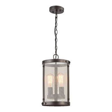Prezent IOWA 46072 Závesná lampa 2x60W/E27 IP20