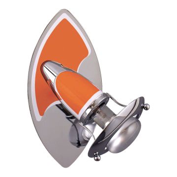 Prezent ZEUS CH/ORANGE 471 Stena svietidlo 1x40W/E14/R50 IP20