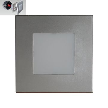 Prezent STEP LIGHT 48302 Schodová lampa na zabudovanie 1x1W/LED 60lm IP20