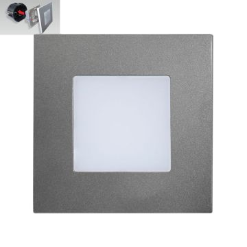 Prezent STEP LIGHT 48305 Schodová lampa na zabudovanie 1x1W/LED 60lm IP20
