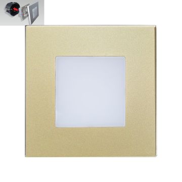 Prezent STEP LIGHT 48334 Schodová lampa na zabudovanie 1x1W/LED 60lm IP20