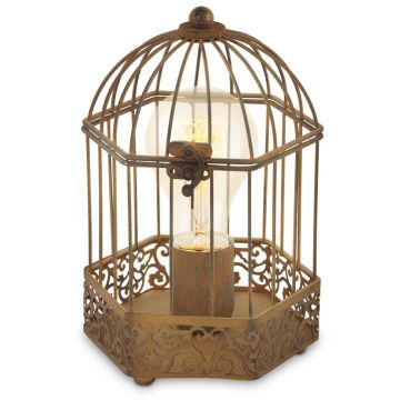 Eglo HARLING 49287 Stolná lampa 1x60W/E27
