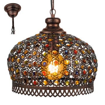 Eglo JADIDA 49764 Závesná lampa 1x60W/E27