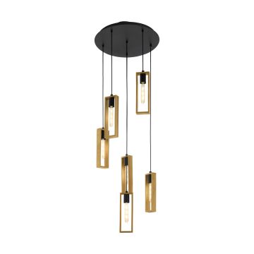 Eglo LITTLETON 49549 Závesná lampa 6x60W/E27