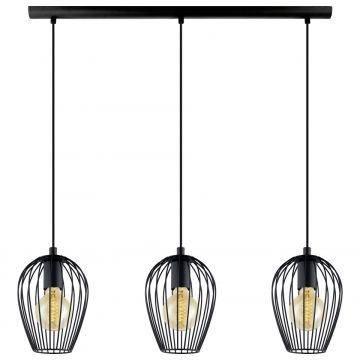 Eglo NEWTOWN 49478 Závesná lampa 3x60W/E27