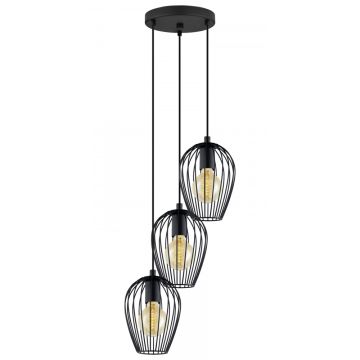 Eglo NEWTOWN 49479 Závesná lampa 3x60W/E27