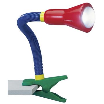 Trio FLEXO 5028010-17 Stolná lampa s klipom 1x18w/e14 ip20