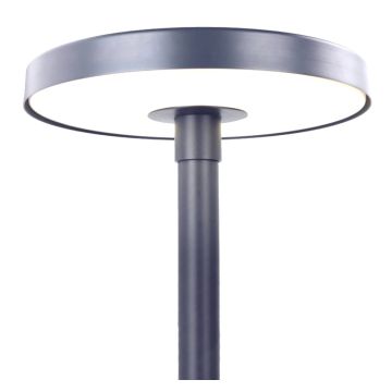 Norlys BORG 6151GR Svietelná lišta na stĺp 1x27,2W/LED 3000K 4180LM IP65