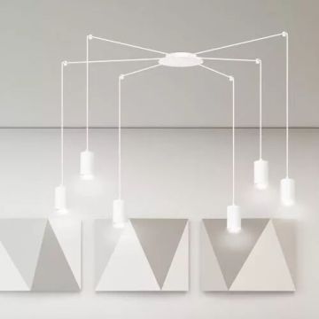 Emibig TRAKER 525/6 Závesná lampa 6x30W/GU10 IP20
