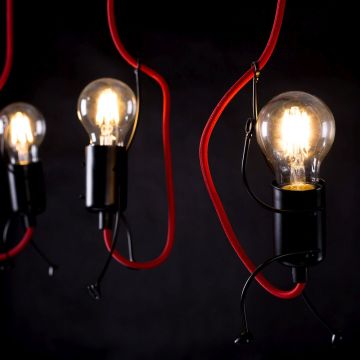 Emibig BOBI 537/3 Závesná lampa 3x60W/E27 IP20