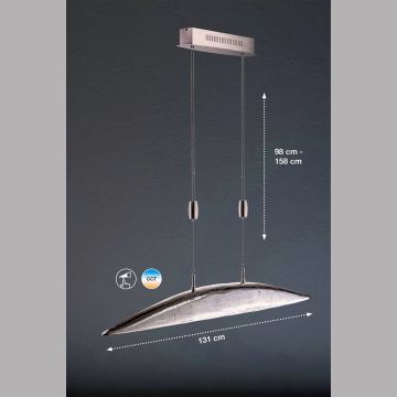 Fischer&Honsel Colmar 13227 Závesná lampa 6x5W/LED 2700K 3600 lm IP20